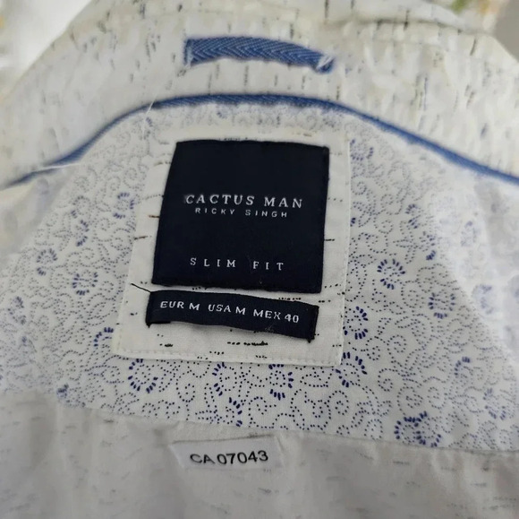 CACTUS MAN RICKY SINGH SLIM FIT size Medium - Picture 5 of 5